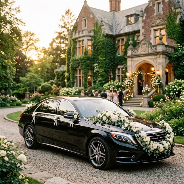 Wedding chauffeur service